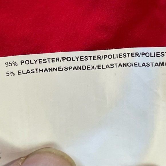 Joseph Ribkoff Red Polyester Tank Top Size 4 - Picture 5 of 9